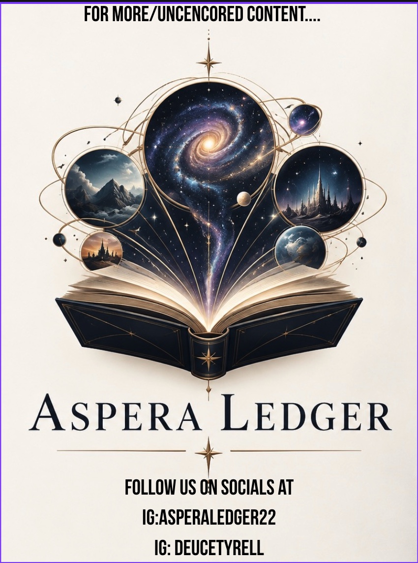Aspera Ledger cosmic book artwork